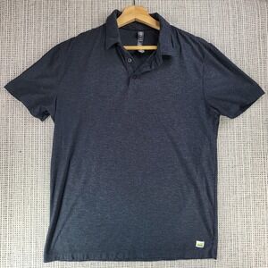 Vuori Polo Shirt Mens Medium Performance Stretch Athletic Golf Casual Comfort